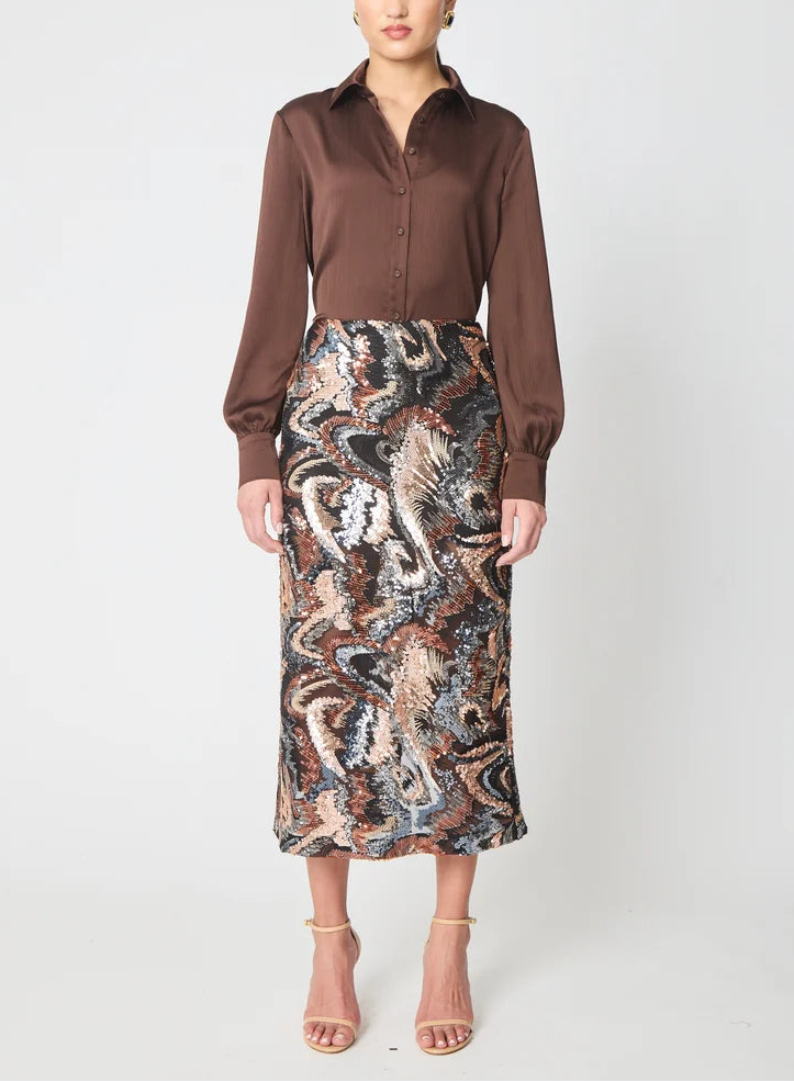 Gilner Farrar Rosa Skirt