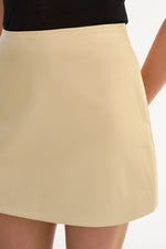 Lamarque TS Glenn Leather Mini Skirt