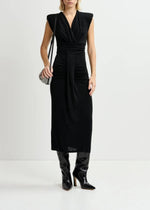 Essentiel Gozzo Long Fitted Jersey dress