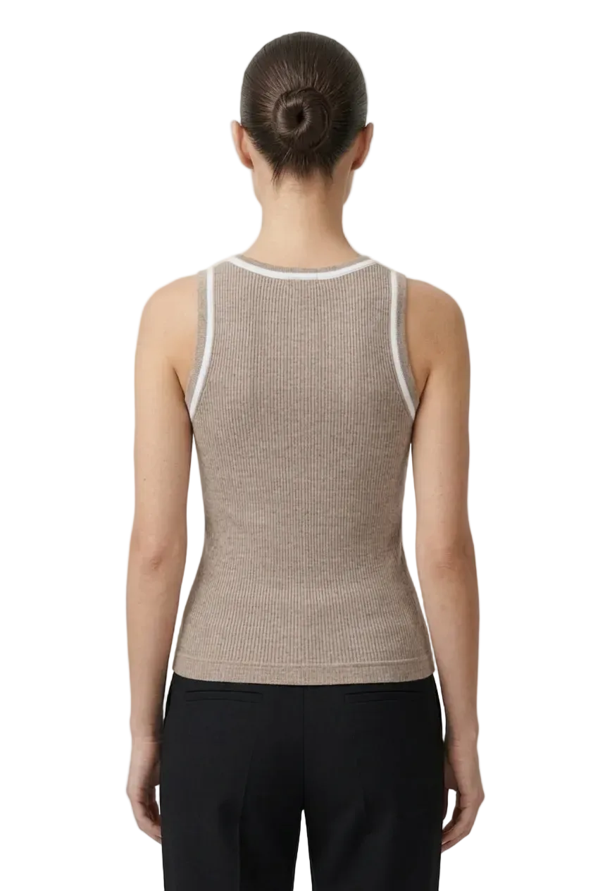 Allude Rd Sleeveless Top
