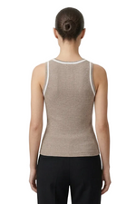 Allude Rd Sleeveless Top