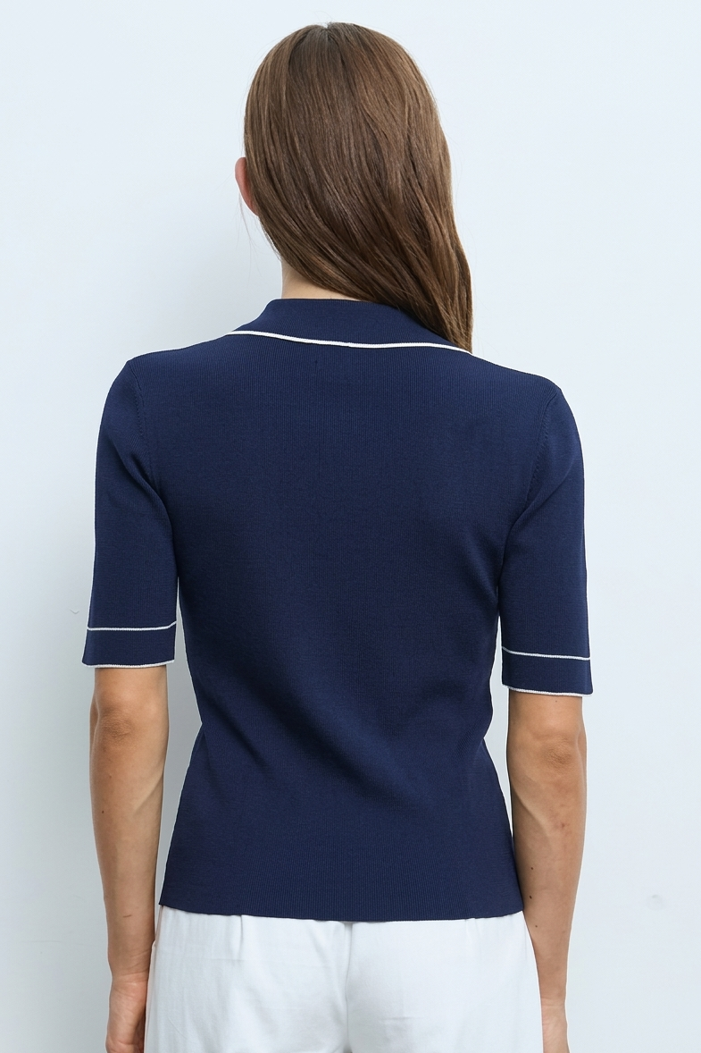 Aldo Martins Short Sleeve Knit Polo