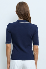 Aldo Martins Short Sleeve Knit Polo