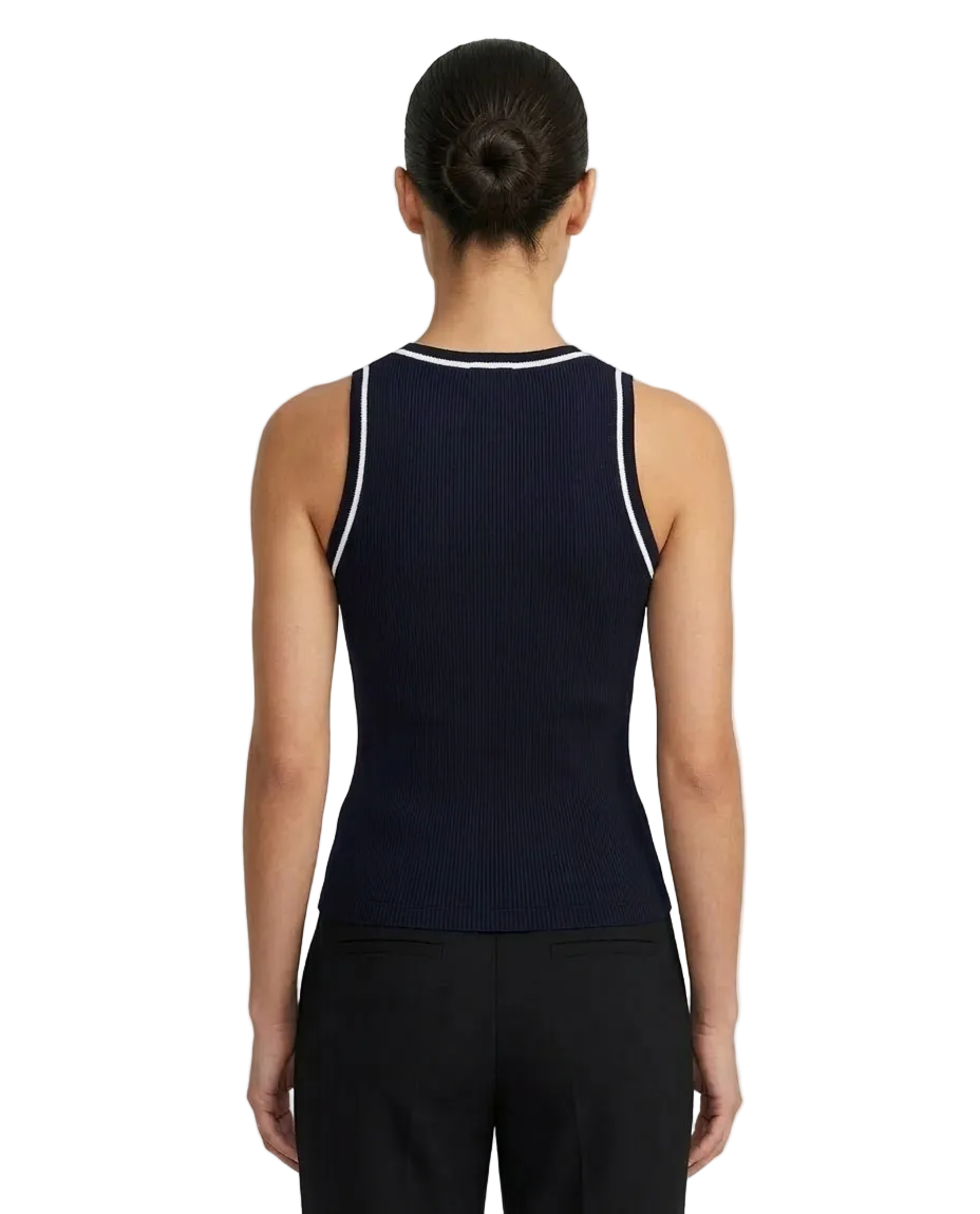 Allude Rd Sleeveless Top