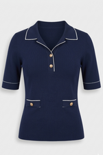 Aldo Martins Short Sleeve Knit Polo