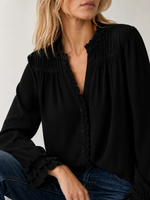 Go Silk Go Girly Blouse_T1847
