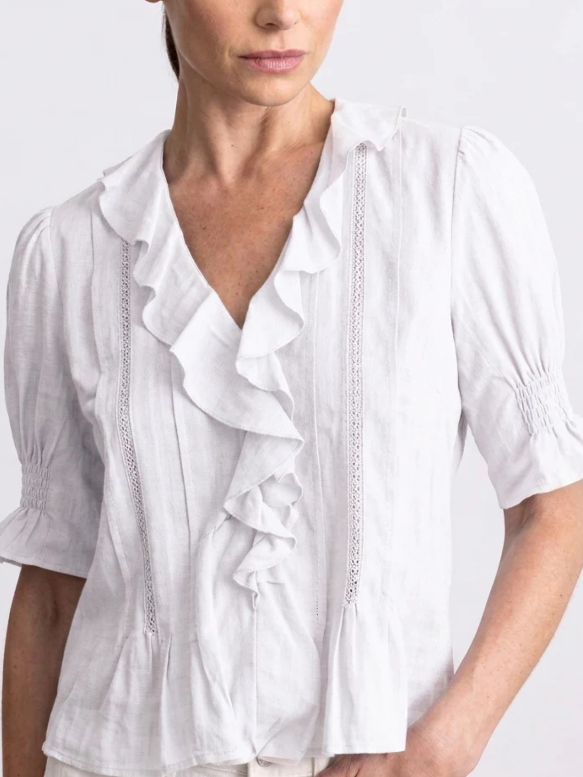 Go Silk Go Oh So Romantic Blouse_T1938