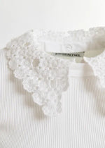 Essentiel Halamo Lace Collar Top
