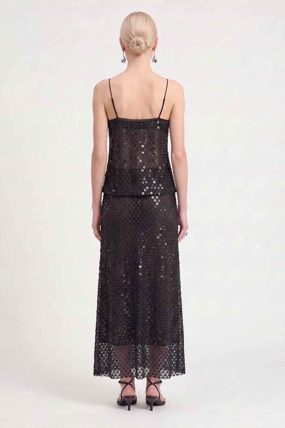Saint Art Ivy Pearlized Sequin Skirt