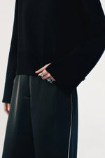 Saint Art Hadley Cashmere Blend Funnel Neck Sweater