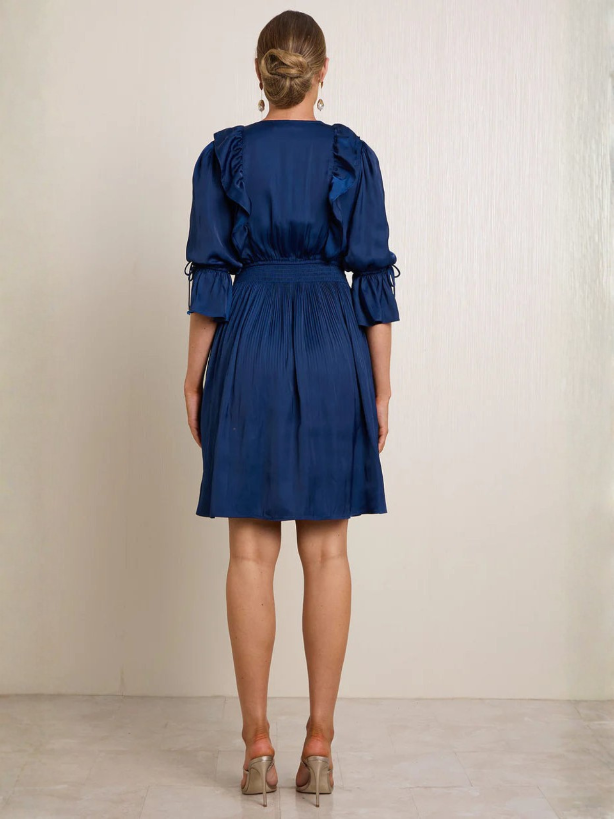 Hale Bob Tara Charmeuse Mini Dress_63RP640S