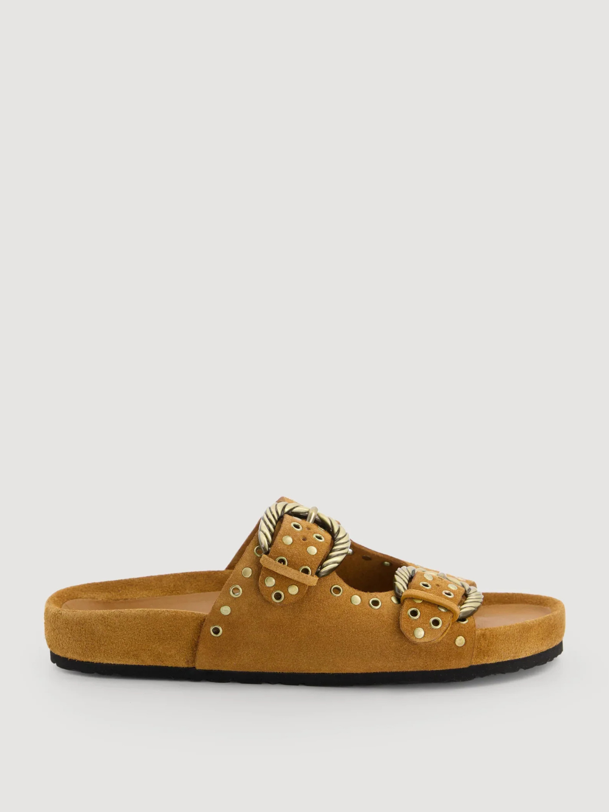 Hartford Amber Leather Sandal_BFAJ706