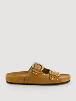 Hartford Amber Leather Sandal_BFAJ706