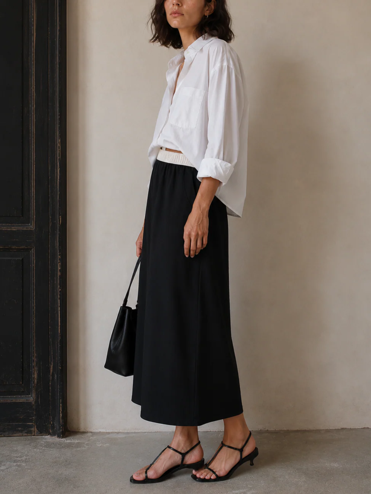 Hartford Jima Woven Skirt_BFJC608