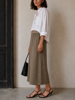 Hartford Jima Woven Skirt_BFJC608