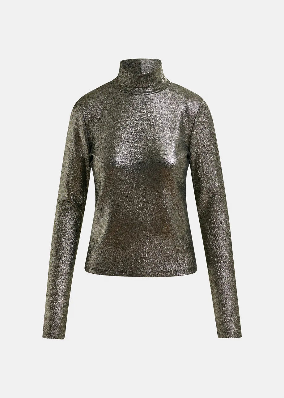 Essentiel Llevate Jersey Turtleneck Top