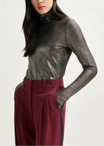 Essentiel Llevate Jersey Turtleneck Top