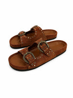 Hartford Amber Leather Sandal