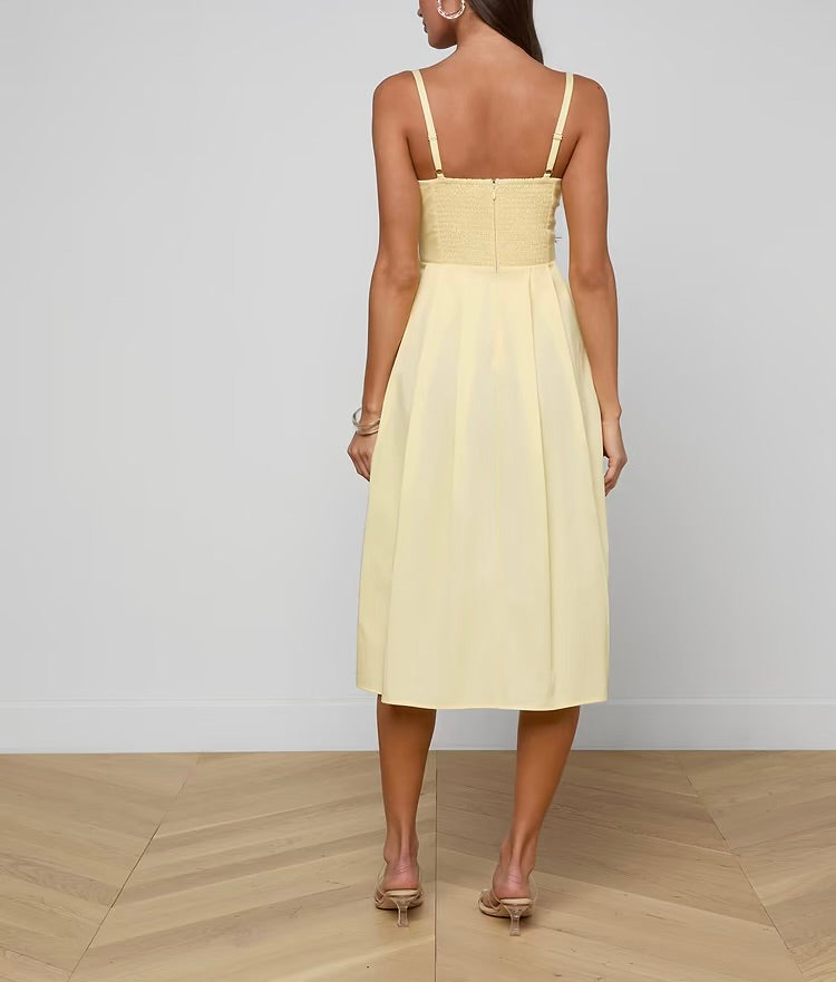 L'agence TS Reanne Midi Dress