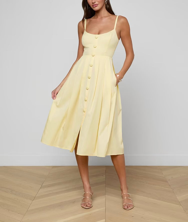 L'agence TS Reanne Midi Dress