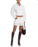 Frame The Eyelet Long Hang Short