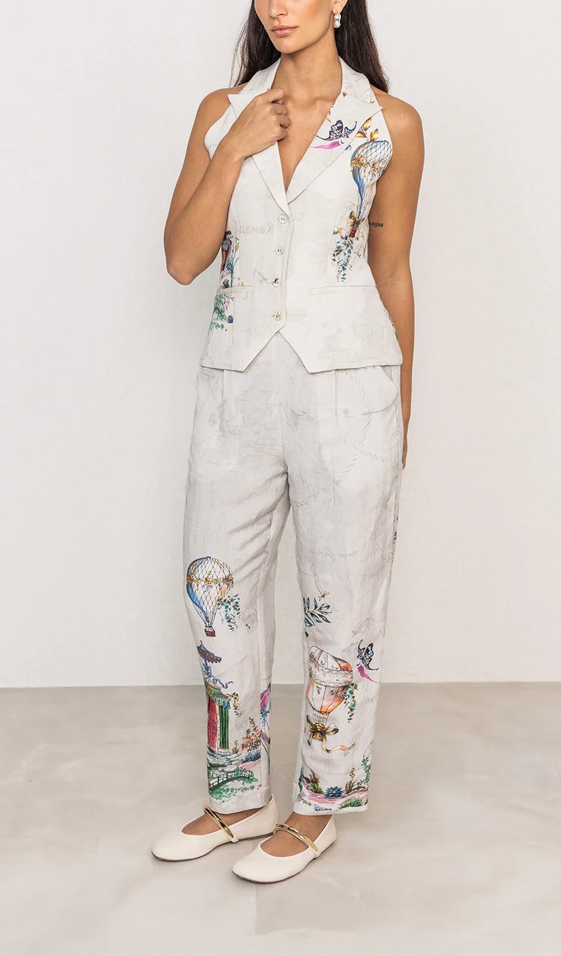 Ranna Gill Kea Halter Waist Coat