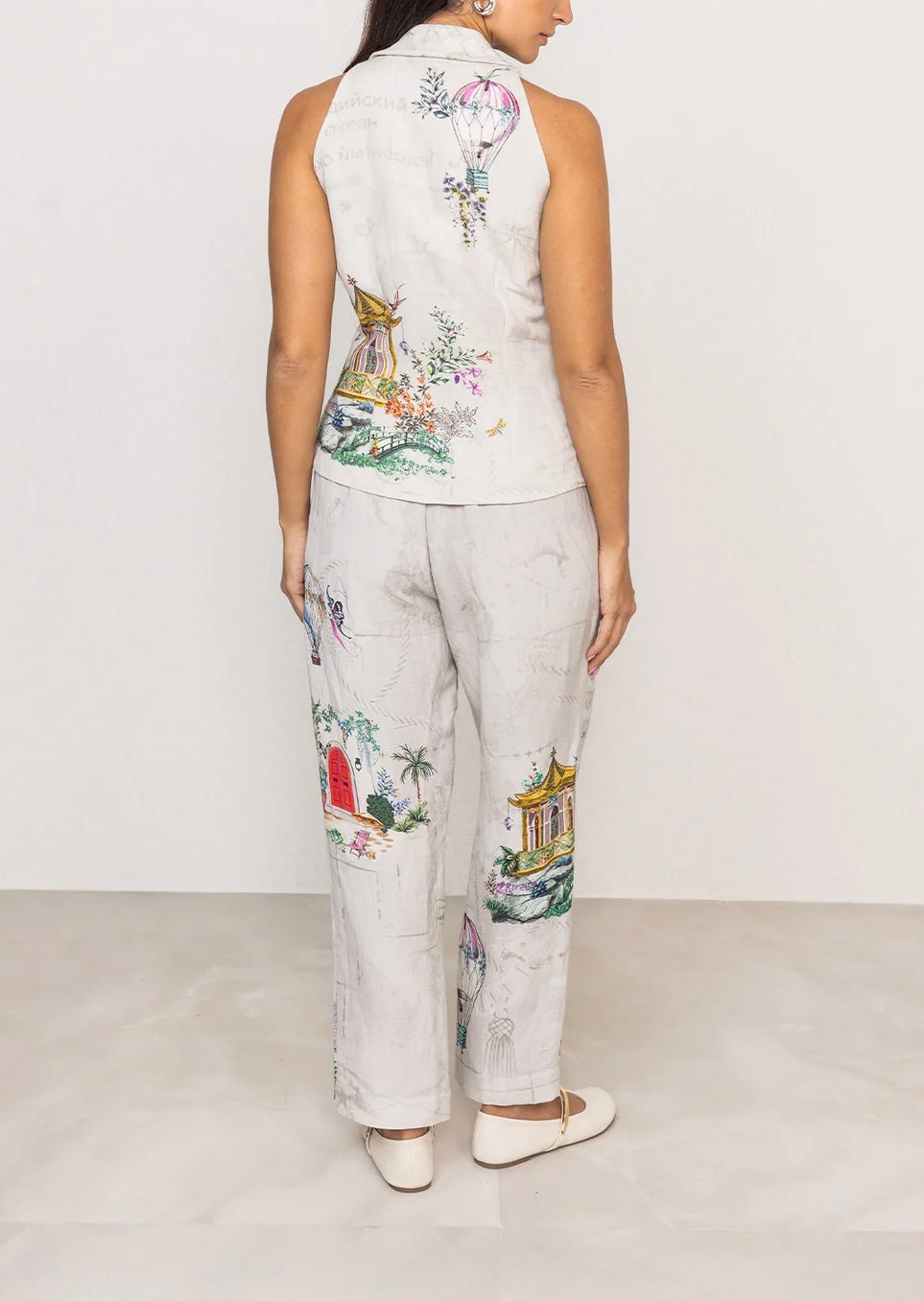 Ranna Gill Kea Halter Waist Coat