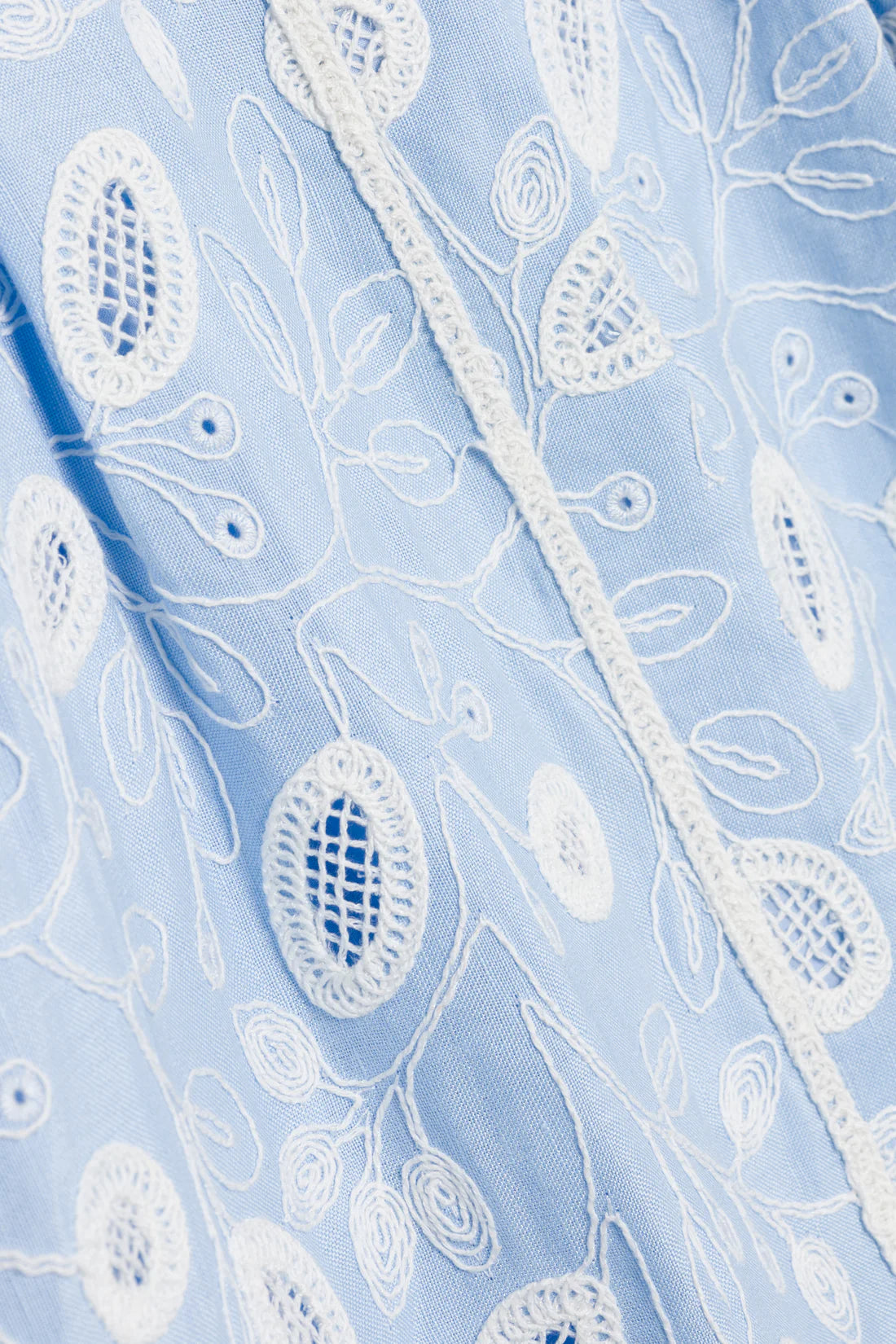 Simkhai Audria Belted Linen Midi Dress