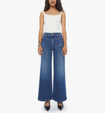 Mother Lil Hustler Roller Patch Skimp Jeans