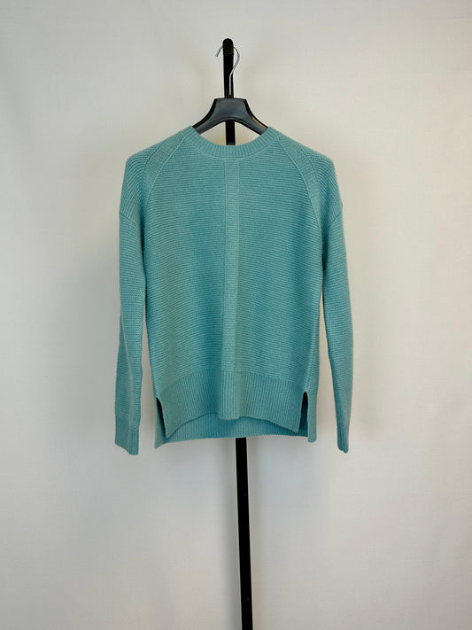 Kokun Side Slit Crewneck Sweater