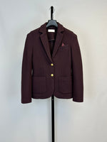 Circolo Herringbone Slim Fit Lana Blazer
