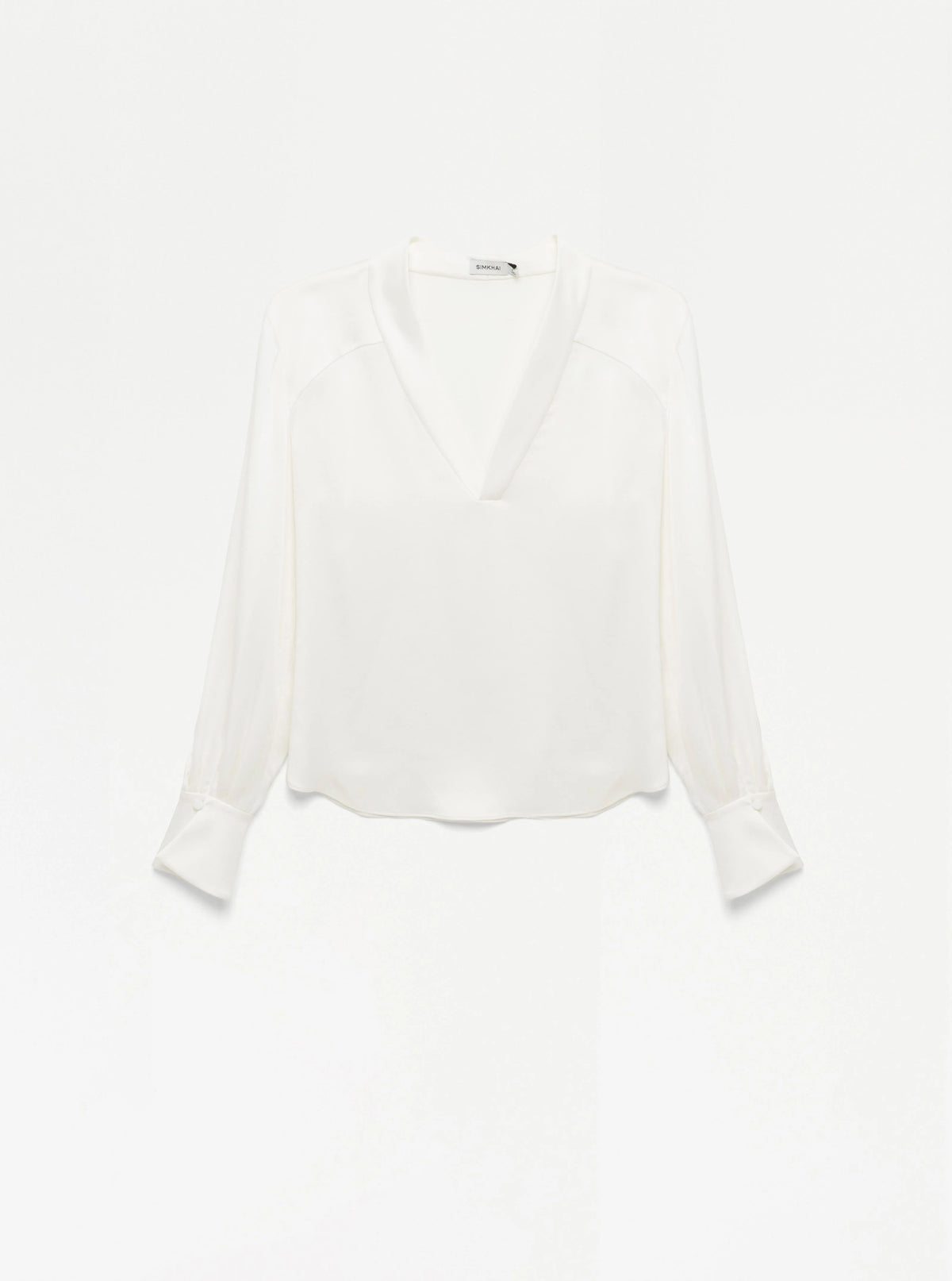 Simkhai Maisey V Neck Blouse