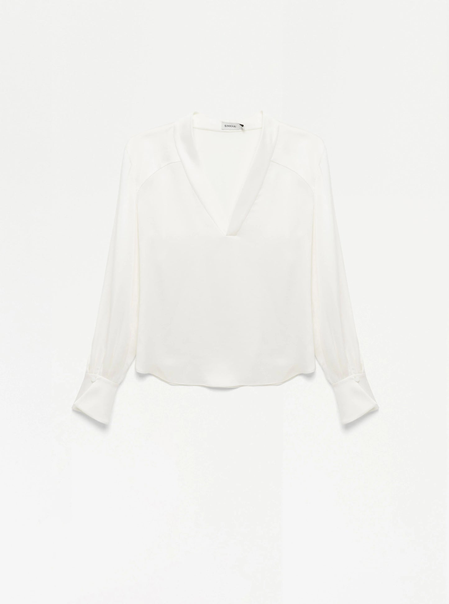 Simkhai Maisey V Neck Blouse