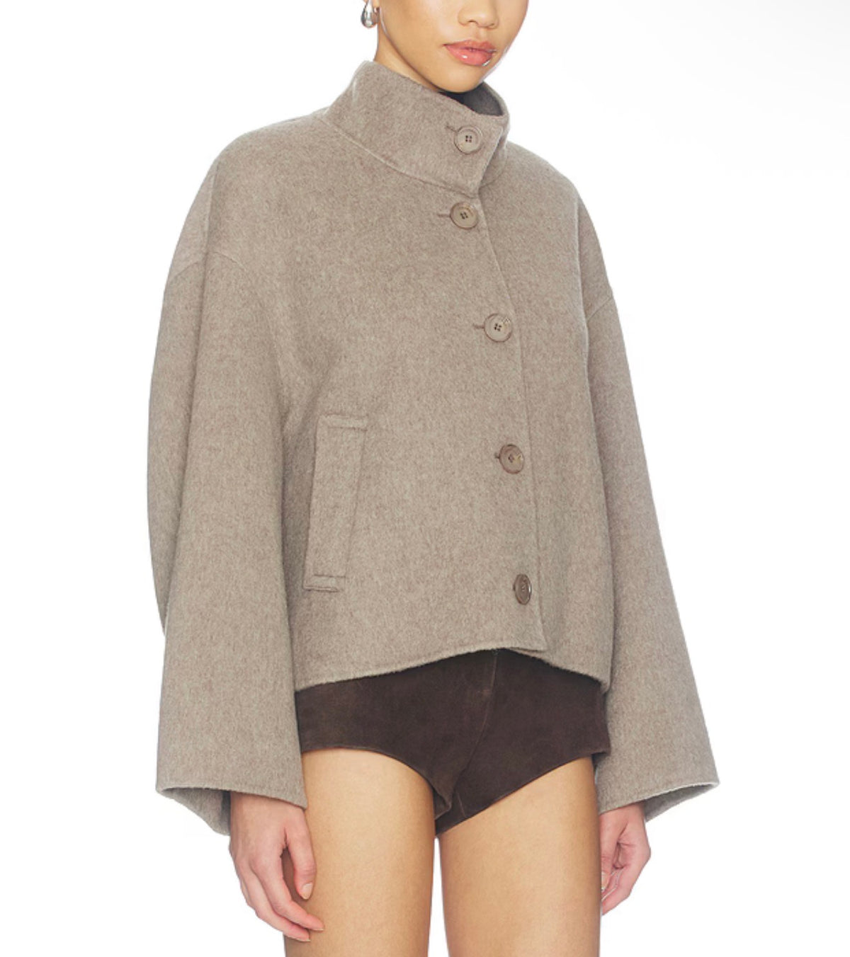 Lamarque Mckenna Cropped Wool Jacket