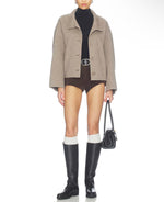 Lamarque Mckenna Cropped Wool Jacket