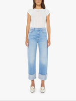 MOTHER The Half Pipe Ankle Cuff Fray