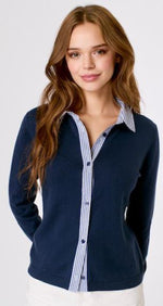 J Society Button Down L/S Trimmed Shirt