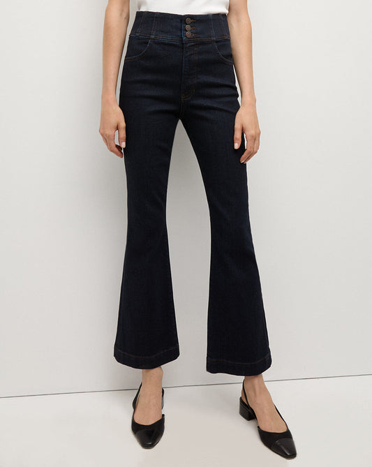 Veronica Beard Carson Ankle Flare Jeans