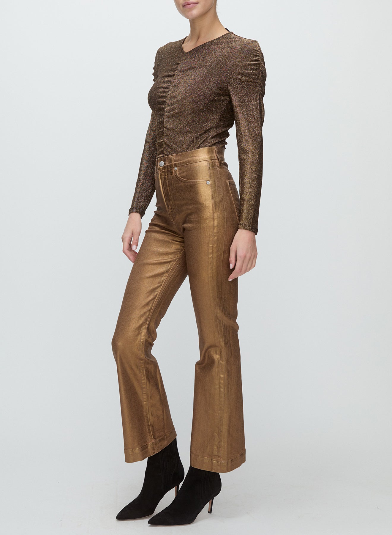 Veronica Beard Carson Ankle Flare Pant