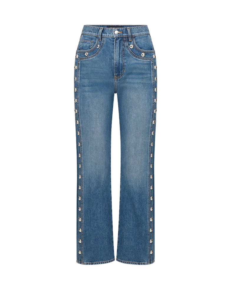 Veronica Beard Dylan Ankle High Rise Jeans