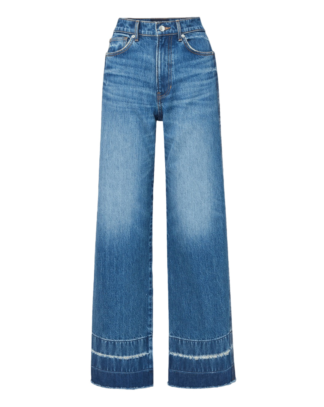Veronica Beard Taylor High Rise Wide Leg Jeans
