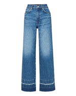 Veronica Beard Taylor High Rise Wide Leg Jeans
