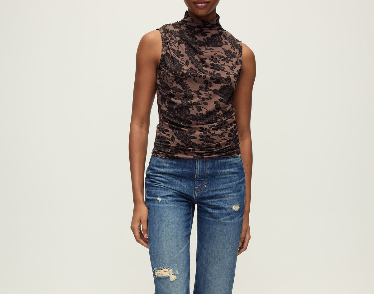 Veronica Beard Mylie Sleeveless Top