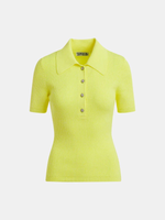 Essentiel Jabric Jewel Button Knit Polo