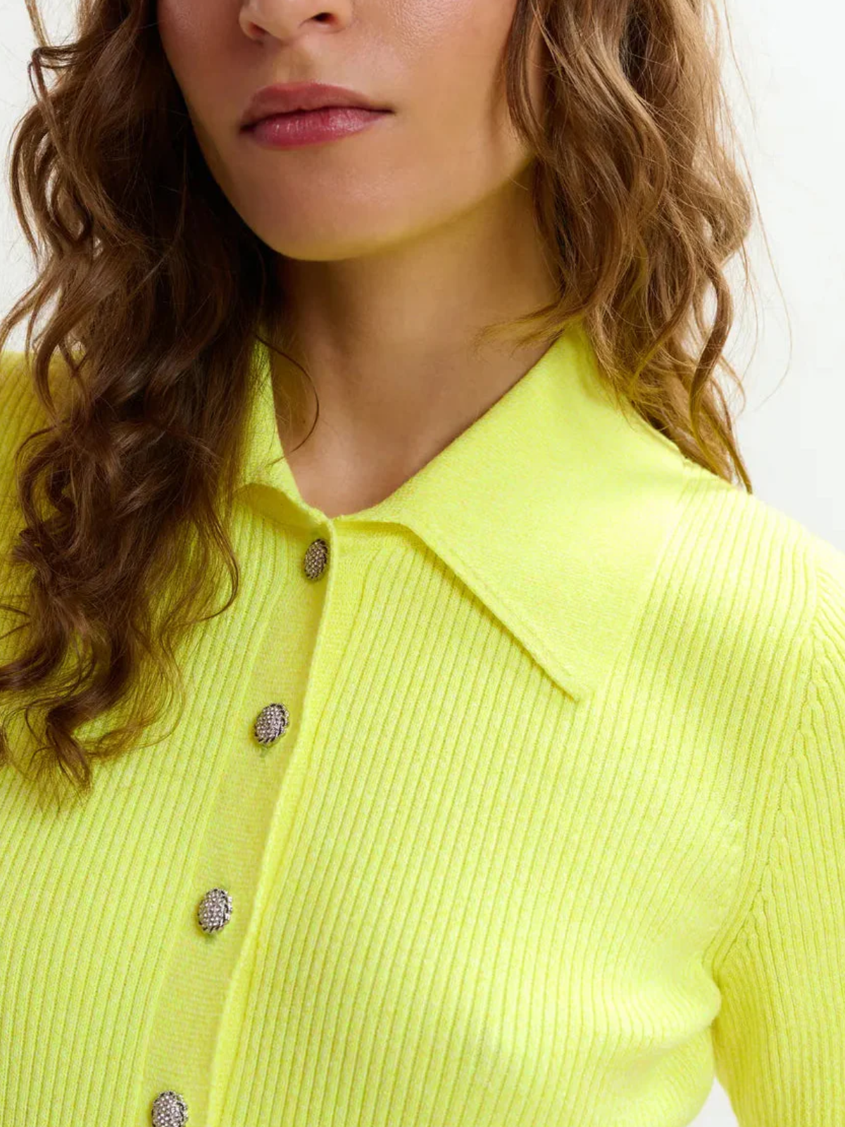 Essentiel Jabric Jewel Button Knit Polo