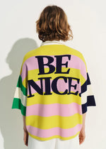 Essentiel Jice Striped Embo Snoopy Polo