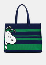 Essentiel Jobba Knitted Striped Bag
