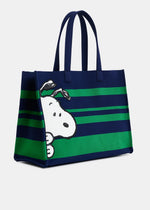 Essentiel Jobba Knitted Striped Bag