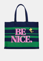 Essentiel Jobba Knitted Striped Bag