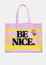 Essentiel Jobba Knitted Striped Bag